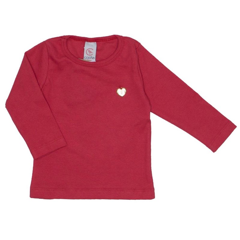 blusa basica love vermelha com pingente coracao 15 2000 01