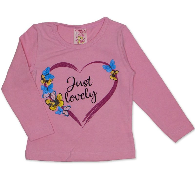 blusa cotton just lovely rosa 19018
