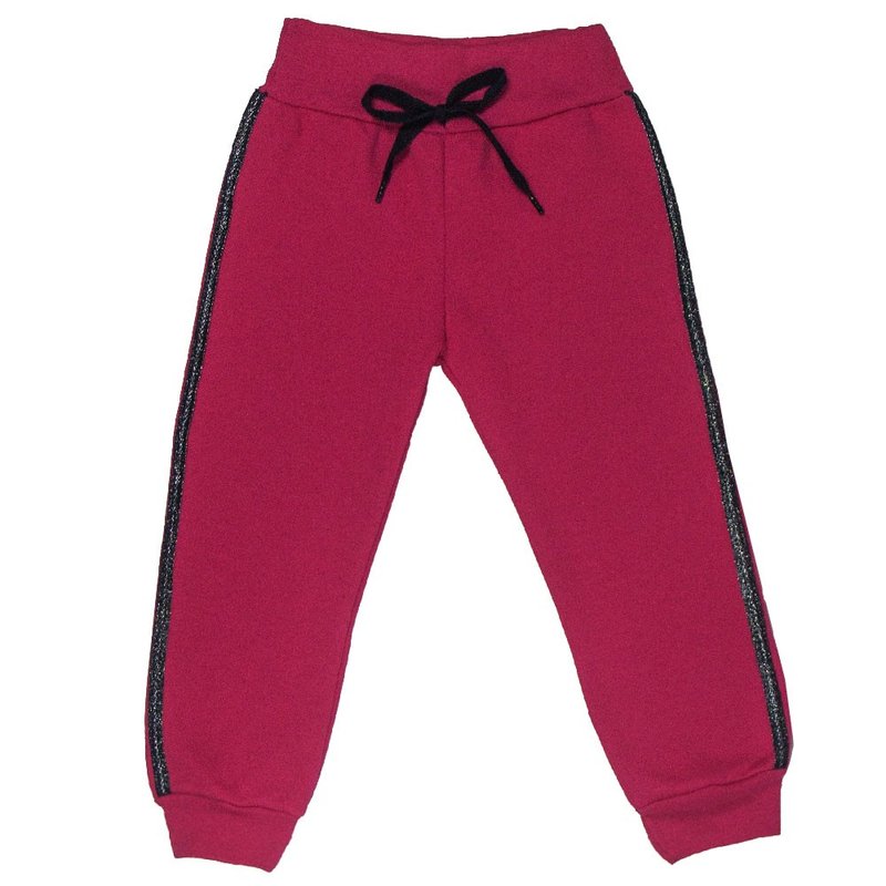 conjunto infantil feminino jaqueta e calca cool girl rosa pink 4818 2