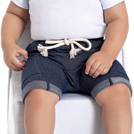 bermuda bebe menino saruel cotton jeans 5189 10582