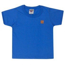 camiseta bebe menino botone azul 5186 10577